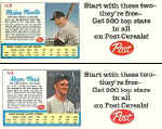 Mickey Mantle Roger Maris Life magazine Ad panel