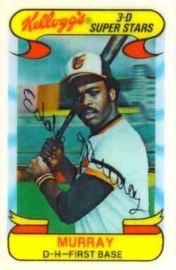 1978 Kellogg's Card25 Eddie Murray