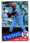 1985 Topps Card 536 Kirby Puckett RC