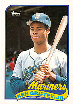 1989 Topps Traded Card 41T Ken Griffey Jr