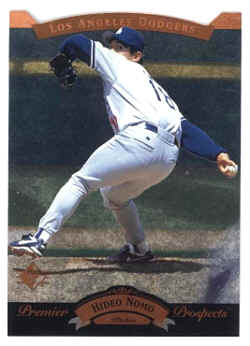 1995 SP Card 14 Hideo Nomo FOIL RC