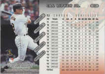 Back of 1997 Donruss Card121 Cal Ripken