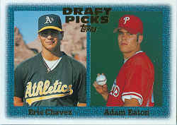 1997 Topps Card 479 E.Chavez/A.Eaton RC