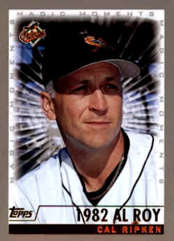 2001 Topps Card 238 Cal Ripken MM 