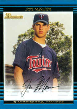 2002 Bowman Card 379 - Joe Mauer Rookie