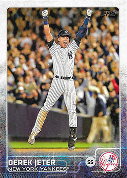 2015 Topps Derek Jeter Card Number 1