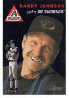 2003 Topps Heritage Black Background Randy Johnson