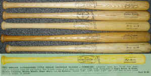 Mickey Mantle Little League Bats