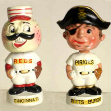 Reds - Pirates Mini Bobbing Heads