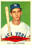 1954 Red Heart Billy Martin