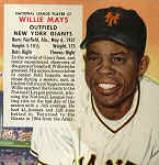 1955 Red Man Willie Mays