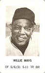 1970 Milton BradleyWillie Mays