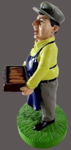 SCD Hartland Collectibles "The Vendor" Statue side