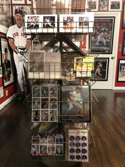 The Boggs Room Memorabilia display