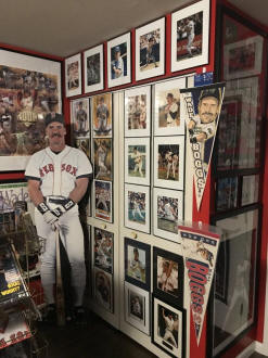 Wade boggs memorabilia collection